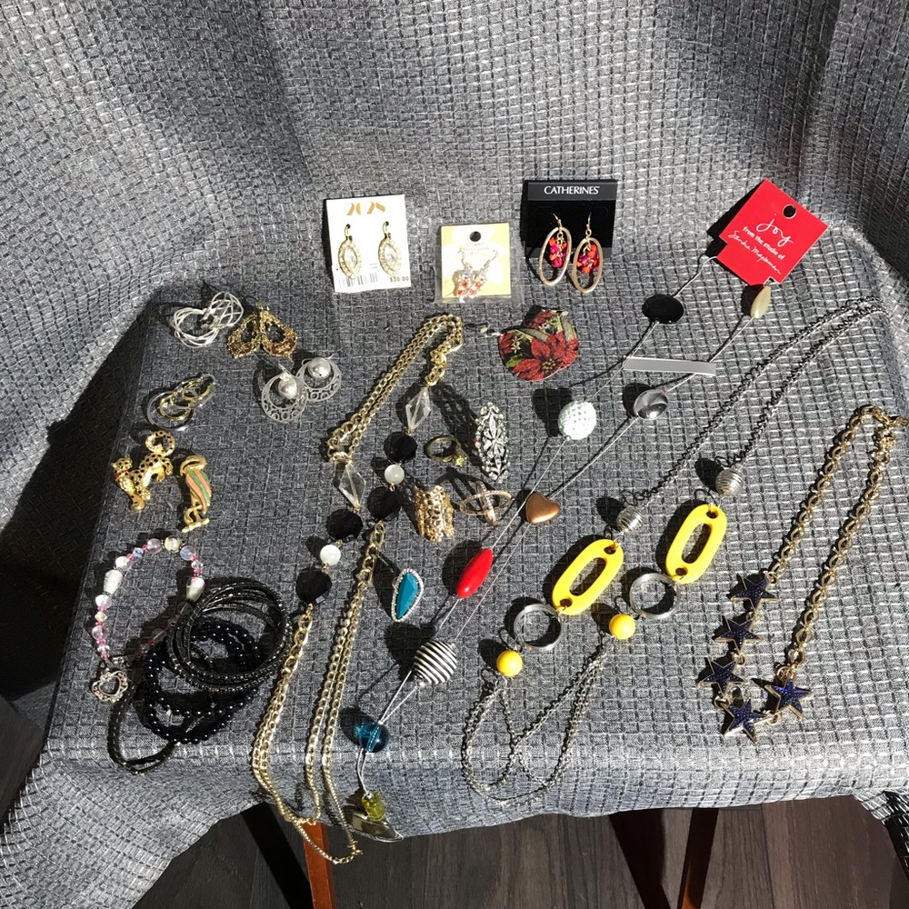Big lot of costume jewelry